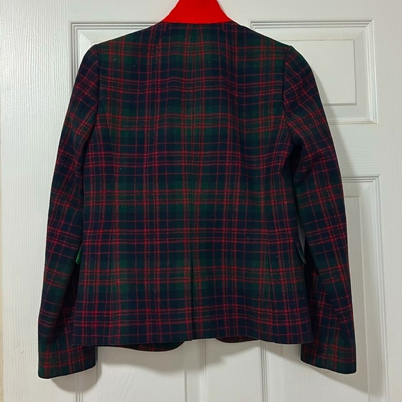 J Crew Factory flannel pattern blazer - NWOT - Picture 5 of 6